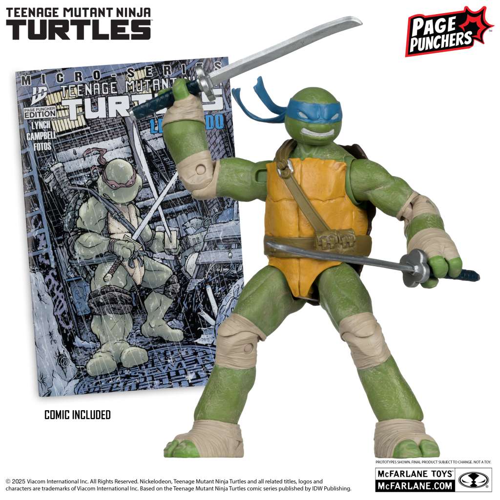 TMNT 5INCH FIGURE WITH COMIC ASS SET (6)