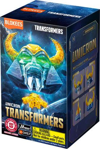 TRANSFORMERS UNICRON TRANSPARENT DF MK