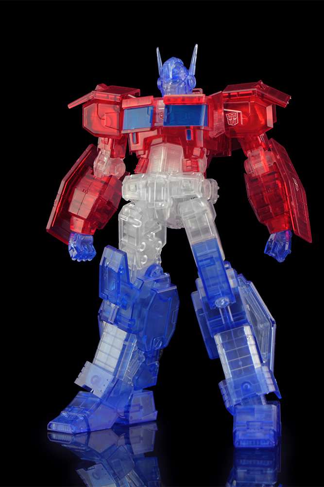 TRANSFORMERS OPTIMUS PRIME CLEAR MK