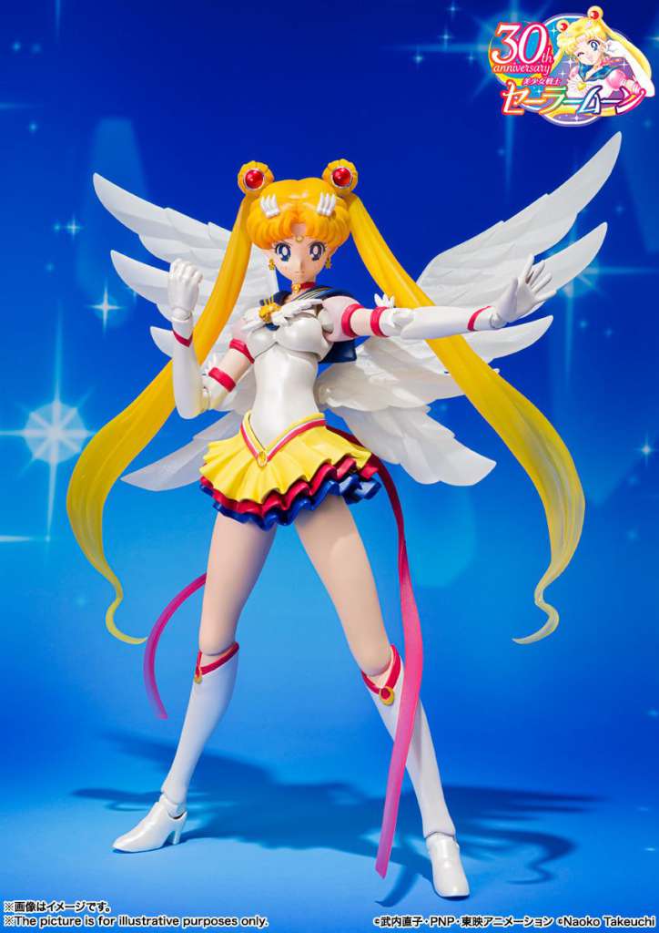 BANDAI SAILOR MOON SAILOR MOON ETERNAL S.H. FIGUARTS ACTION FIGURE 13 CM