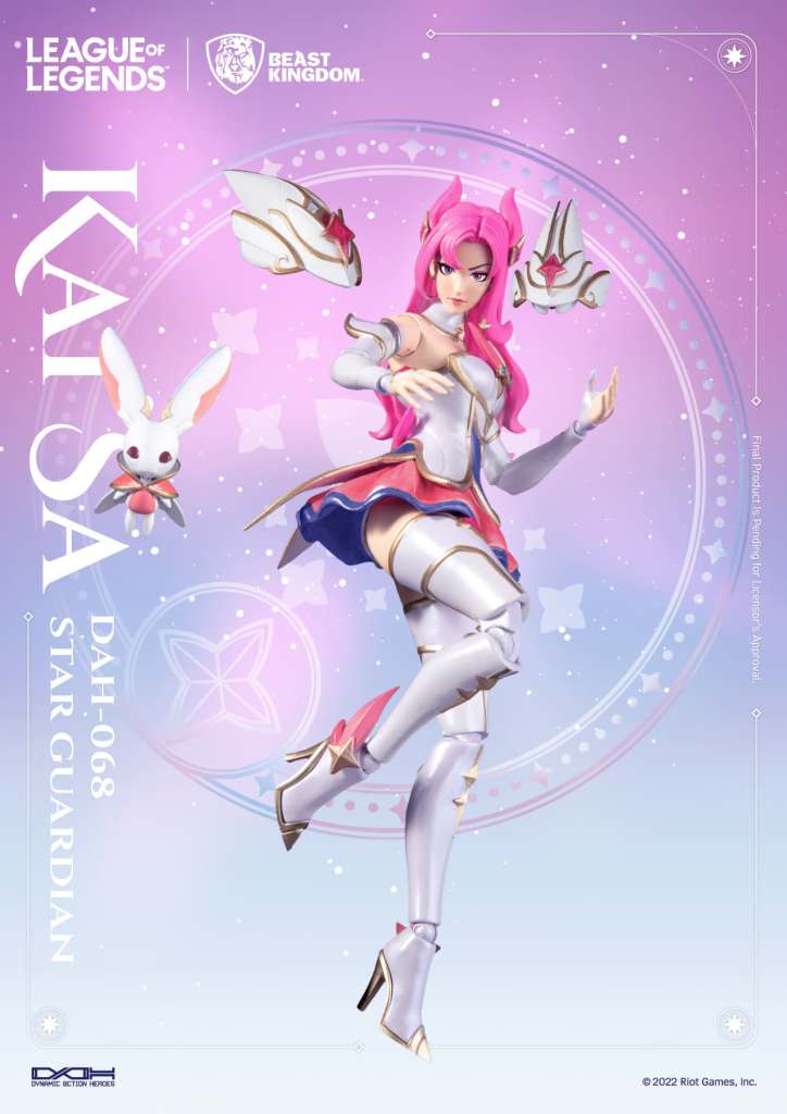 BEAST KINGDOM LEAGUE LEGENDS STAR GUARD KAISA DAH ACTION FIGURE 19 cm