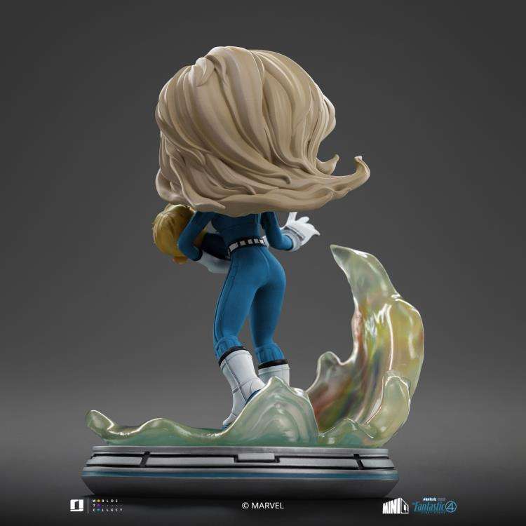 IRON STUDIOS FANTASTIC FOUR FIRST STEPS INVISIBLE WOMAN FRANKLIN MINICO STATUA 15 cm