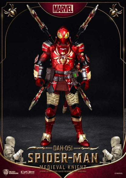 BEAST KINGDOM MEDIEVAL KNIGHT SPIDER-MAN DAH ACTION FIGURE 20 cm