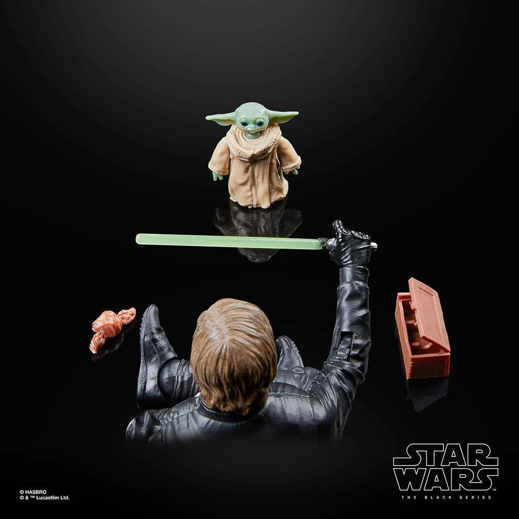HASBRO SW BLACK SERIES TBOBF LUKE & GROGU AF ACTION FIGURE