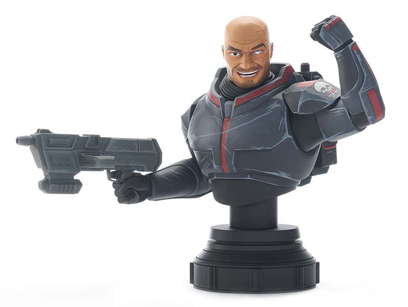 STAR WARS CLONE WARS WRECKER 1/7 BUST