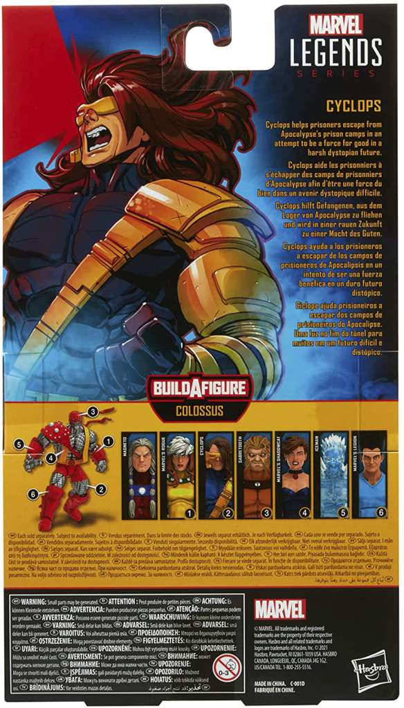 HASBRO CYCLOPS - MARVEL LEGENDS AOA AF ACTION FIGURE
