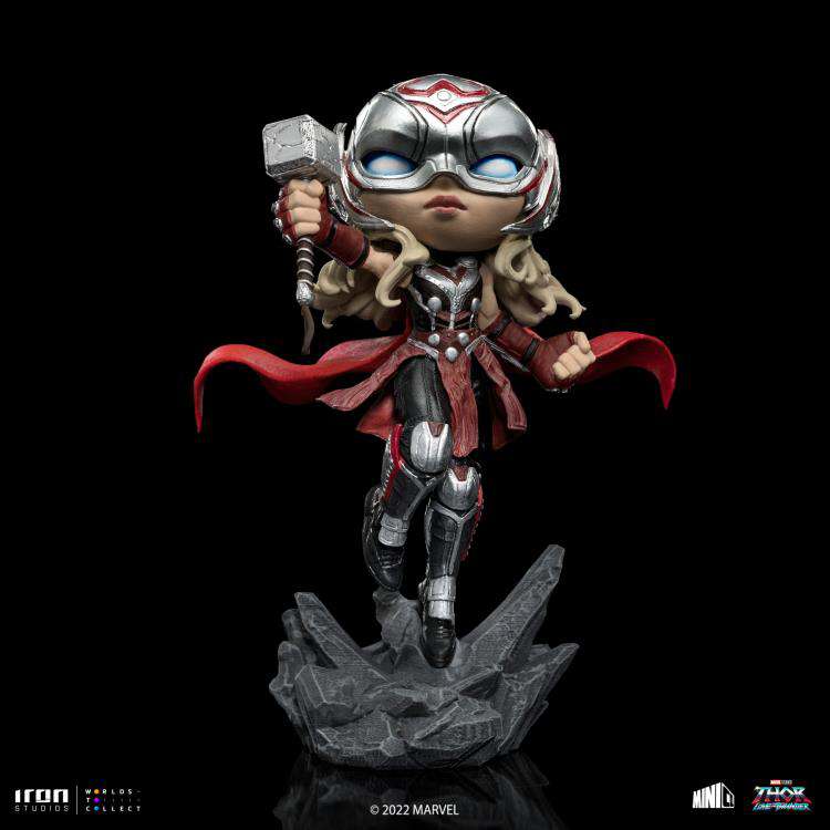 IRON STUDIOS THOR LOVE THUNDER MIGHTY THOR MINICO STATUA 15 cm