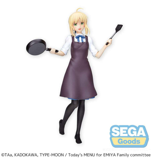 TODAYS MENU EMIYA FAMILY SABER PM FIGURA FIGURA SEGA