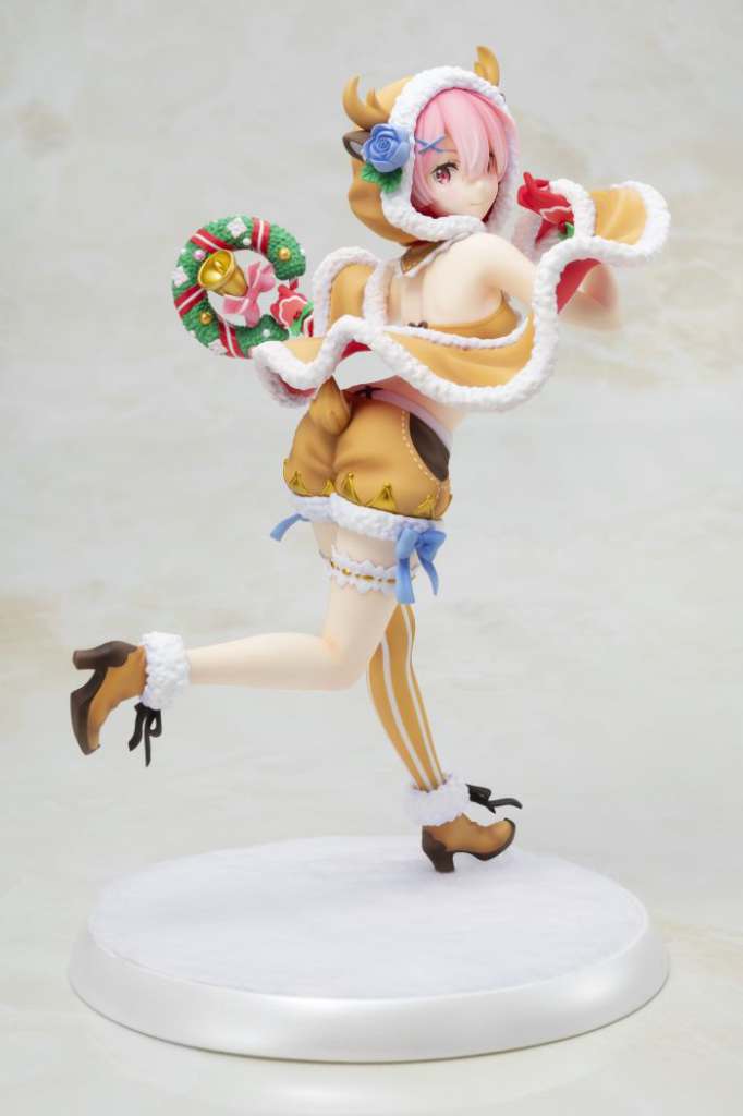 KADOKAWA RE ZERO RAM CHRISTMAS MAID VER ST STATUA 23 cm