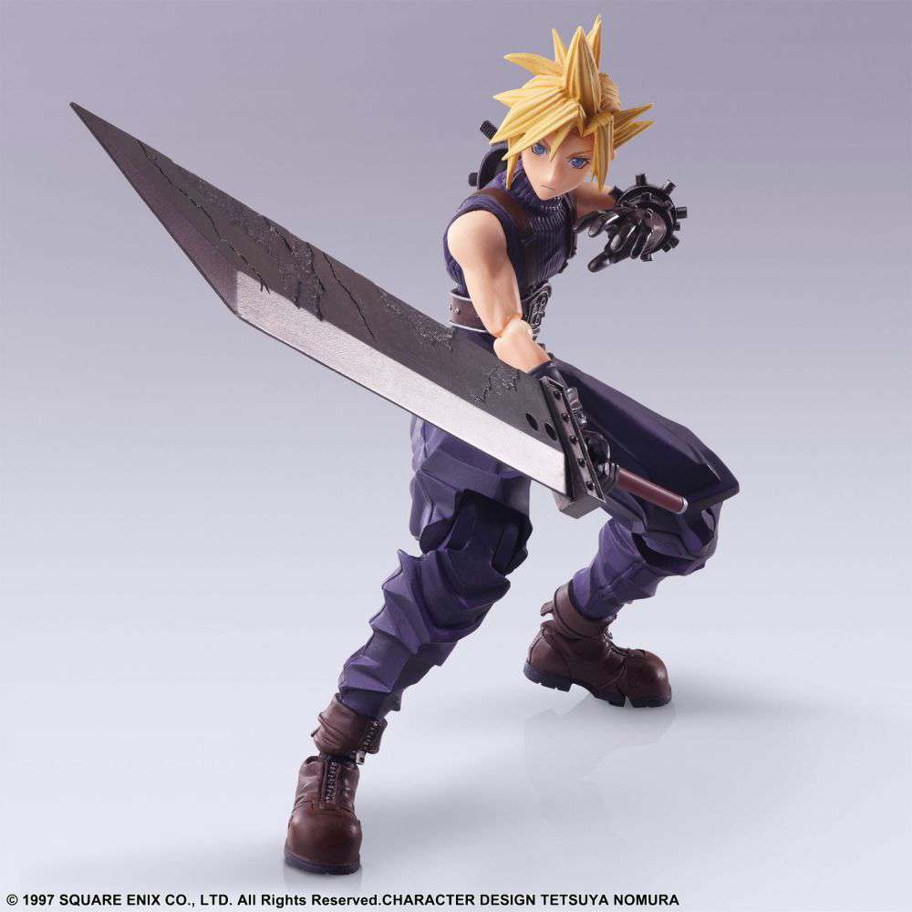 SQUARE ENIX CLOUD STRIFE FINAL FANTASY VII BRING ARTS ACTION FIGURE 15 CM