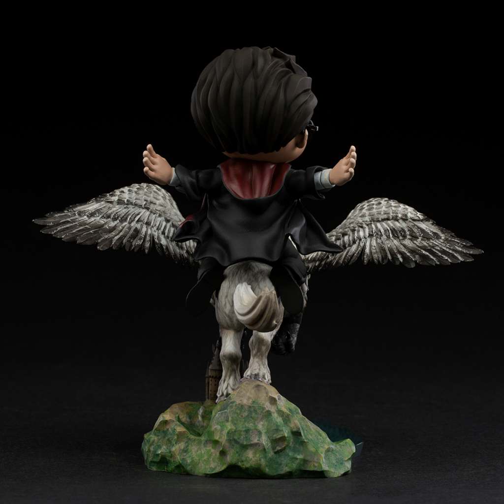 IRON STUDIOS - HARRY POTTER + BUCKBEAK MINICO STATUA 17 cm