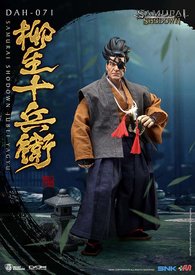 BEAST KINGDOM SAMURAI SHODOWN JUBEI YAGYU DAH ACTION FIGURE 21 cm