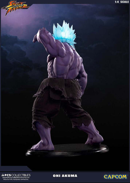 STREET FIGHTER ONI AKUMA 1/4 STATUE