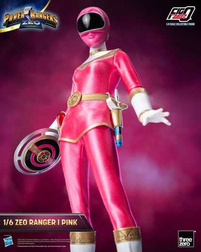 THREEA TOYS/THREEZERO POWER RANGERS ZEO RANGER I PINK 1/6 ACTION FIGURE 30 cm