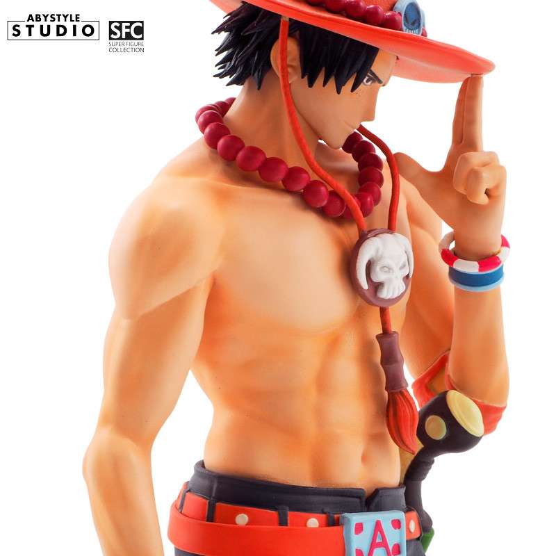 ONE PIECE - COLLEZIONE SUPER FIGURA PORTGAS D. ACE 18CM ABYSTYLE