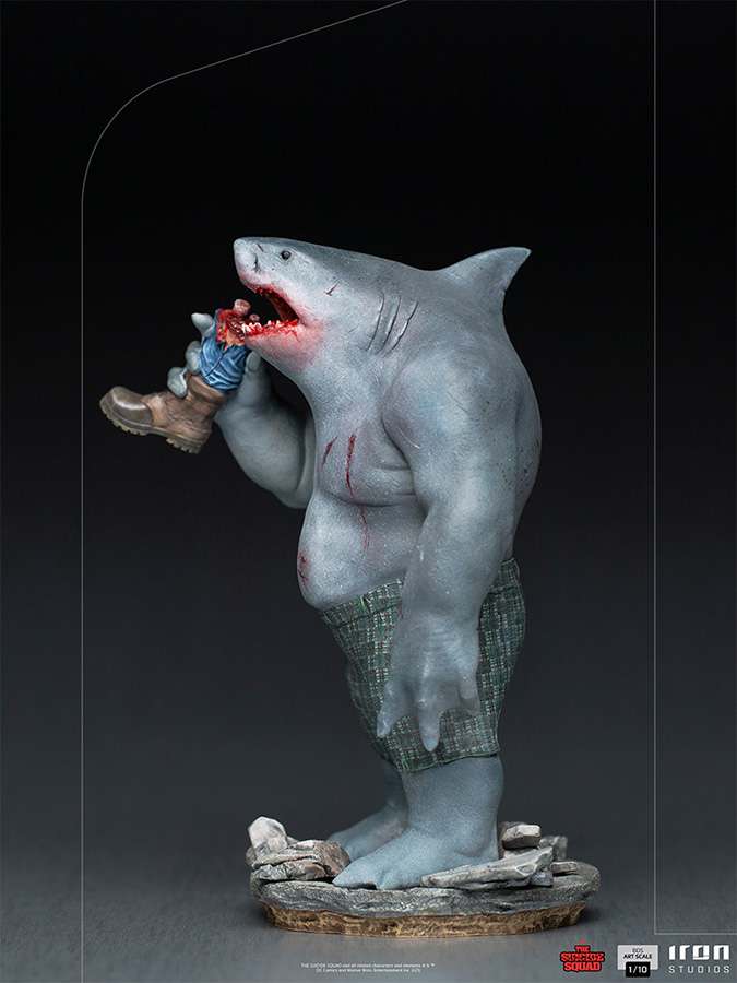 IRON STUDIOS SUICIDE SQUAD KING SHARK ART 1/10 STATUA 24 cm
