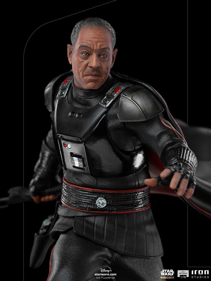 IRON STUDIOS MANDALORIAN MOFF GIDEON ART ST 1/10 STATUA 20 cm