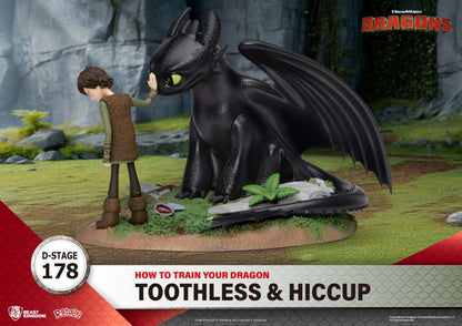 HOW TRAIN YOUR DRAGON TOOTHLESS & HICCUP