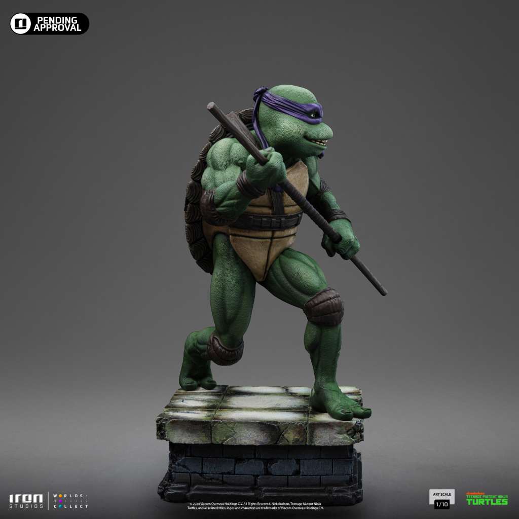 IRON STUDIOS TMNT DONATELLO 1/10 STATUA 30 cm