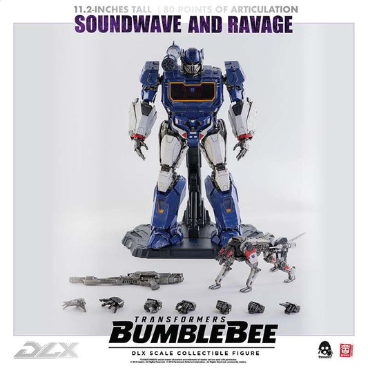 BUMBLEBEE SOUNDWAVE AND RAVAGE DLX AF