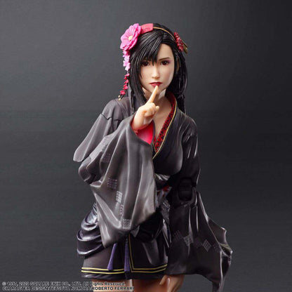 SQUARE ENIX FFVII REMAKE TIFA EXOTIC DRESS PAK ACTION FIGURE 25 cm