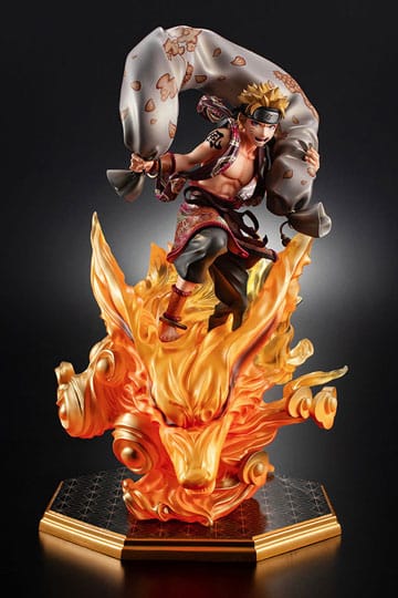 Naruto Shippuden Precious G.E.M. Series PVC Statue Naruto Uzumaki Wind God 28 cm