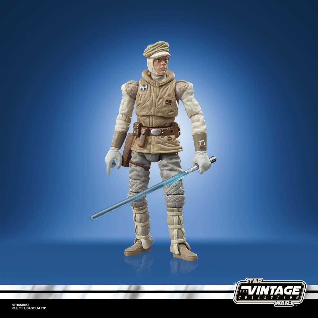 STAR WARS THE EMPIRE STRIKES BACK LUKE SKYWALKER HOTH FIGURA 9,5CM HASBRO