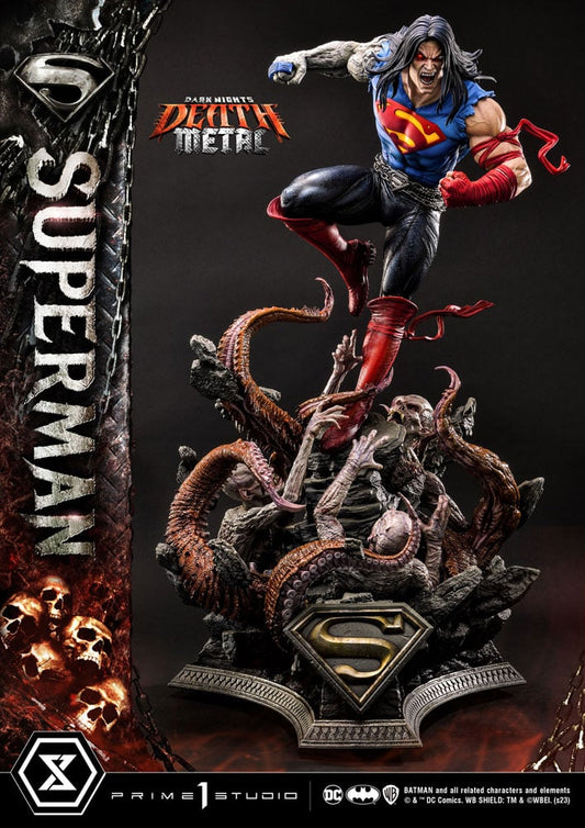 Dark Nights: Death Metal Statua 1/3 Death Metal Superman 94 Cm Prime 1 Studio