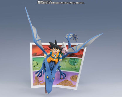 BANDAI SON GOKU & SUPREME KAI DRAGON BALL DAIMA FIGUARTS ZERO WELCOME STATUA 23 CM