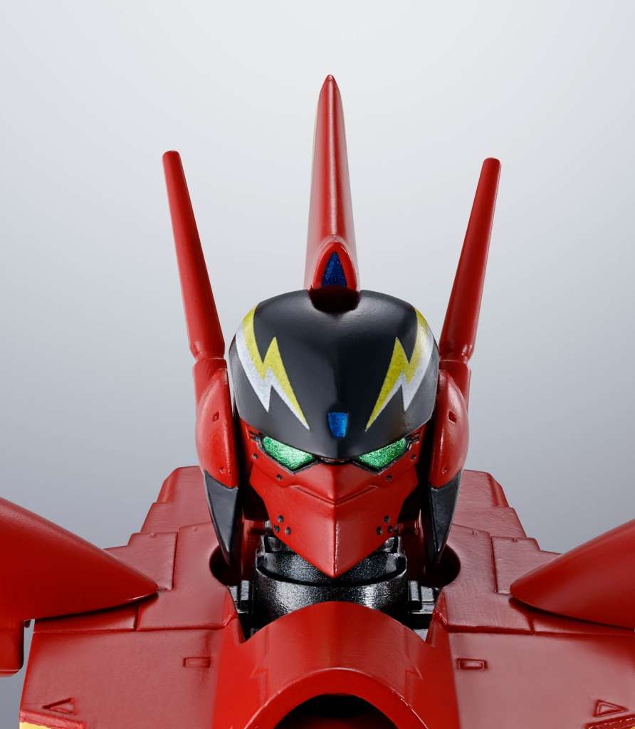 BANDAI HI-METAL MACROSS 7 VF-19 CUSTOM FIRE VALKYRIE HI-METAL ACTION FIGURE 14 cm