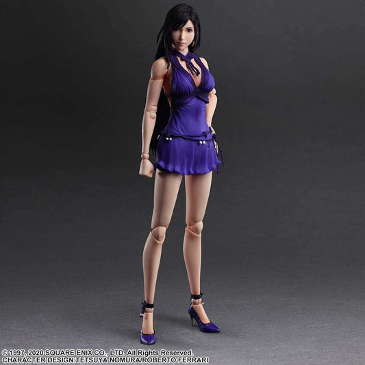 FF VII REMAKE TIFA DRESS PLAY ARTS KAI