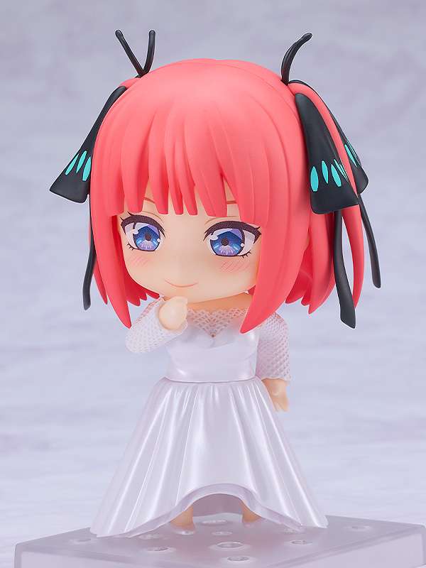 THE QUINTESSENTIAL QUINTUPLETS NENDOROID ACTION FIGURA NINO NAKANO: WEDDING DRESS VER. 10 CM GOOD SMILE COMPANY