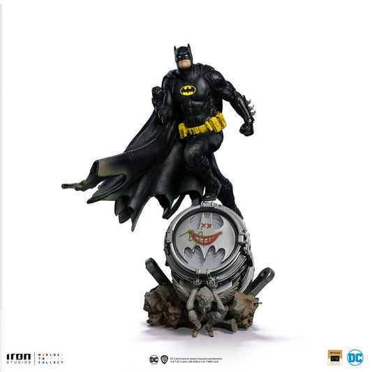 Dc Comics Bds Art Scale Statua 1/10 Batman Deluxe (black Version Esclusiva) Heo Eu Esclusiva 30 Cm Iron Studios