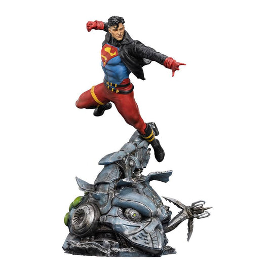 Dc Comics Deluxe Art Scale Statua 1/10 Superboy 28 Cm Iron Studios