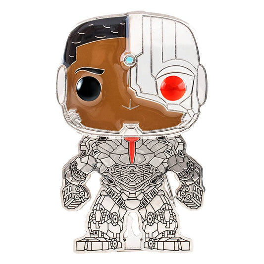 Dc Comics Pop! Enamel Spilla Cyborg 10 Cm Funko