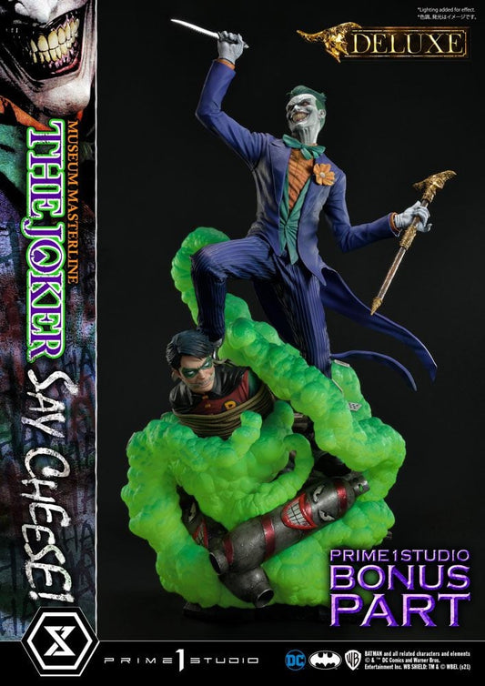 Dc Comics Statua 1/3 The Joker Say Cheese Deluxe Bonus Version 99 Cm Prime 1 Studio