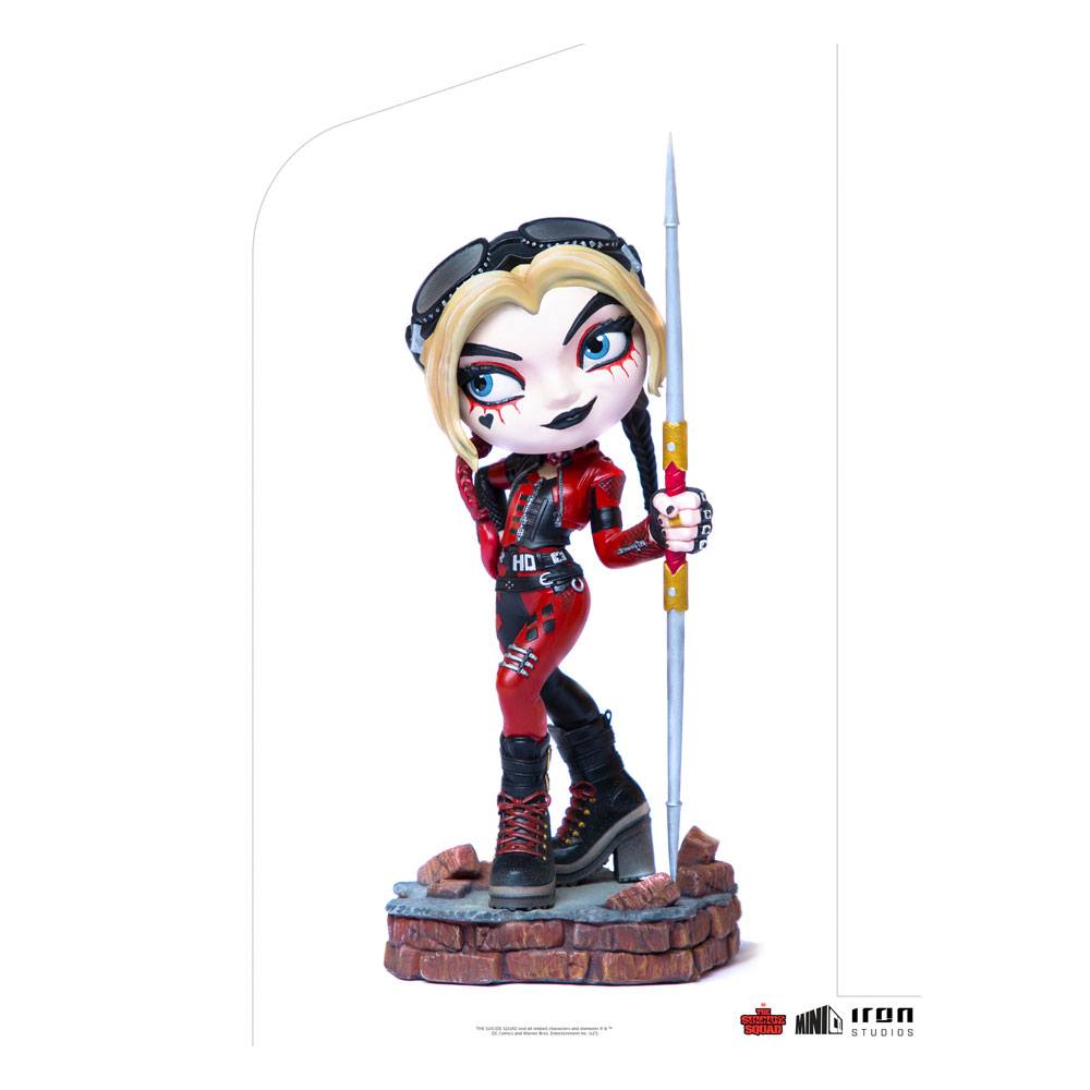 Dc Comics Suicide Squad MiniCo Statua Deluxe Harley Quinn 16 Cm Iron Studios