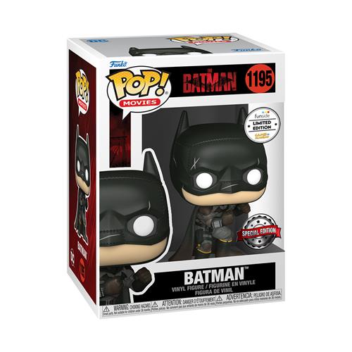 Dc Comics: The Batman - Pop Funko Vinile Figura 1195 Battle Damaged Batman 9cm Ga Excl Funko Figures