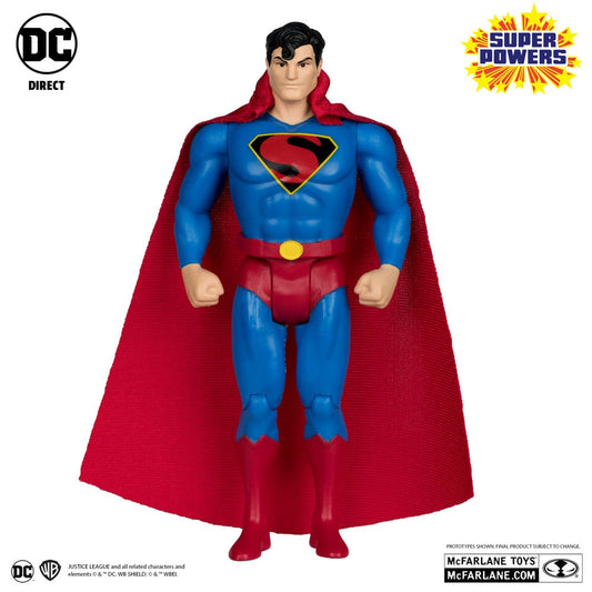 Dc Direct Super Powers Action Figura Superman (fleischer Variant) 13 Cm Mcfarlane Toys