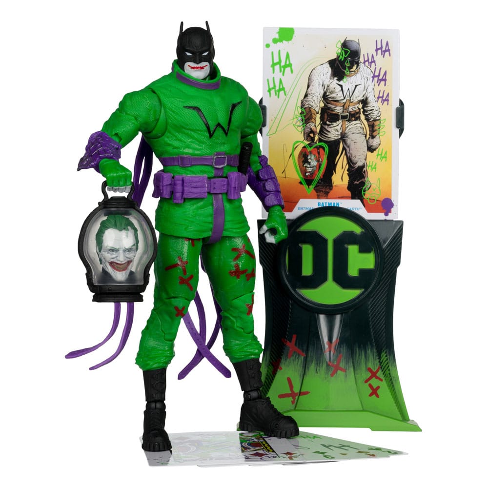 Dc Multiverse Action Figura Batman (batman: Last Knight On Earth) Jokerized (gold Label) 18 Cm Mcfarlane Toys