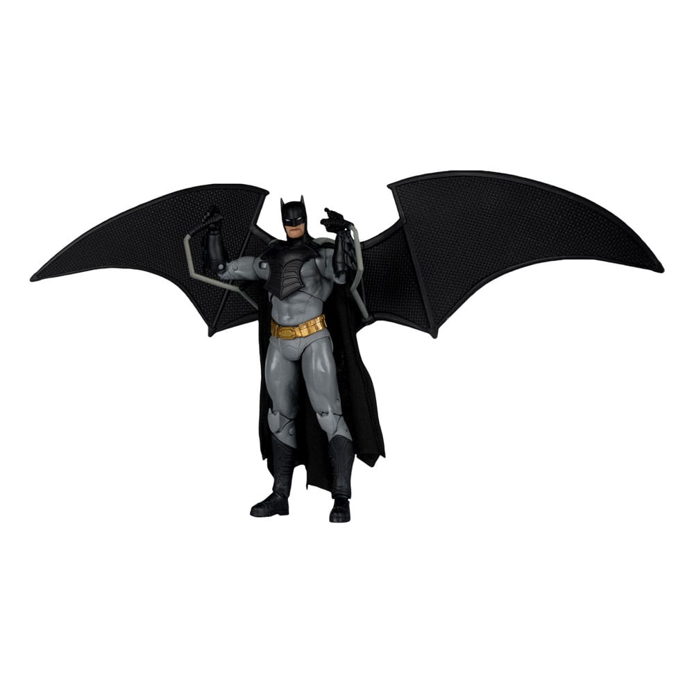 Dc Multiverse Action Figura Batman Con Bat-glider (the Thirteenth Hour) (gold Label) 18 Cm Mcfarlane Toys