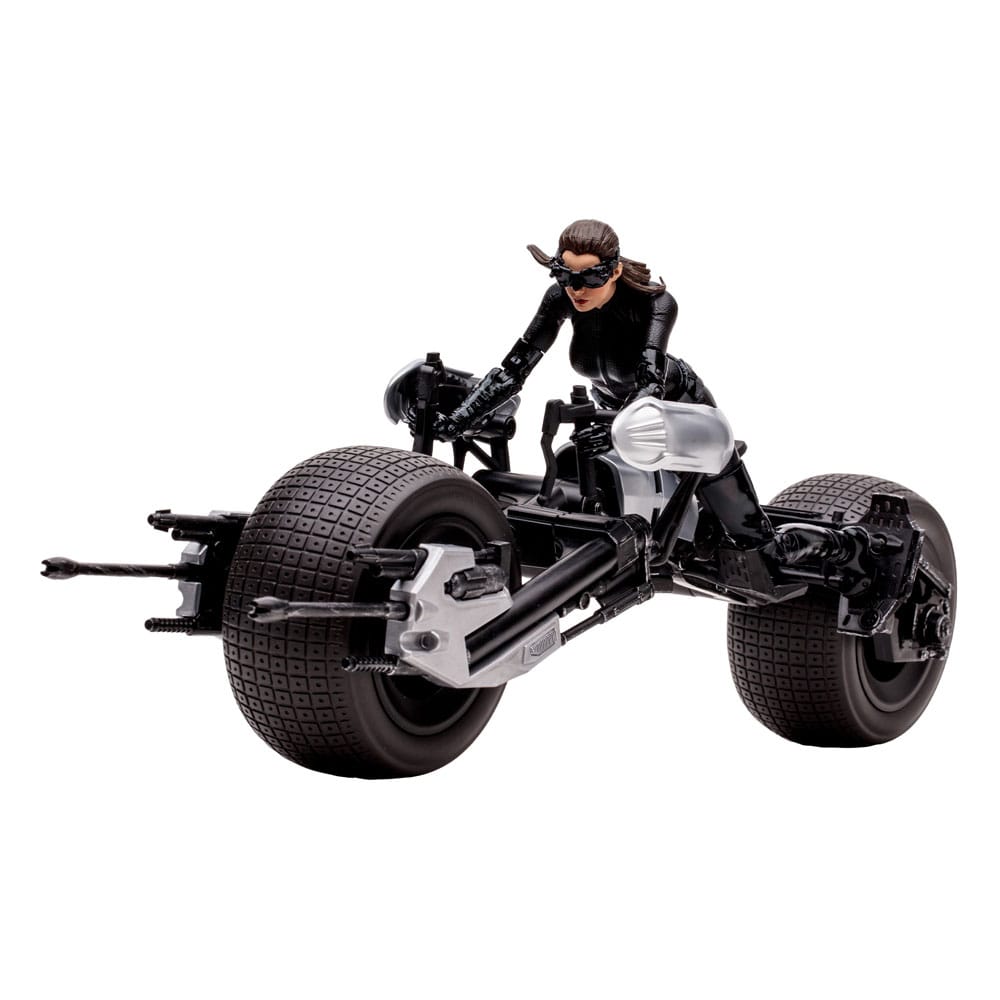 Dc Multiverse Vehicle Batpod Con Catwoman (the Dark Knight Rises) Mcfarlane Toys