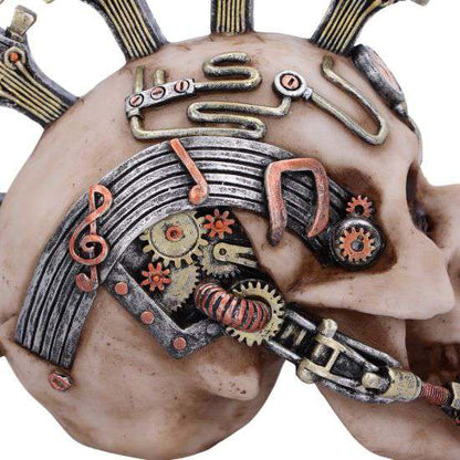 STRIKE A CHORD STEAMPUNK SKULL FIG