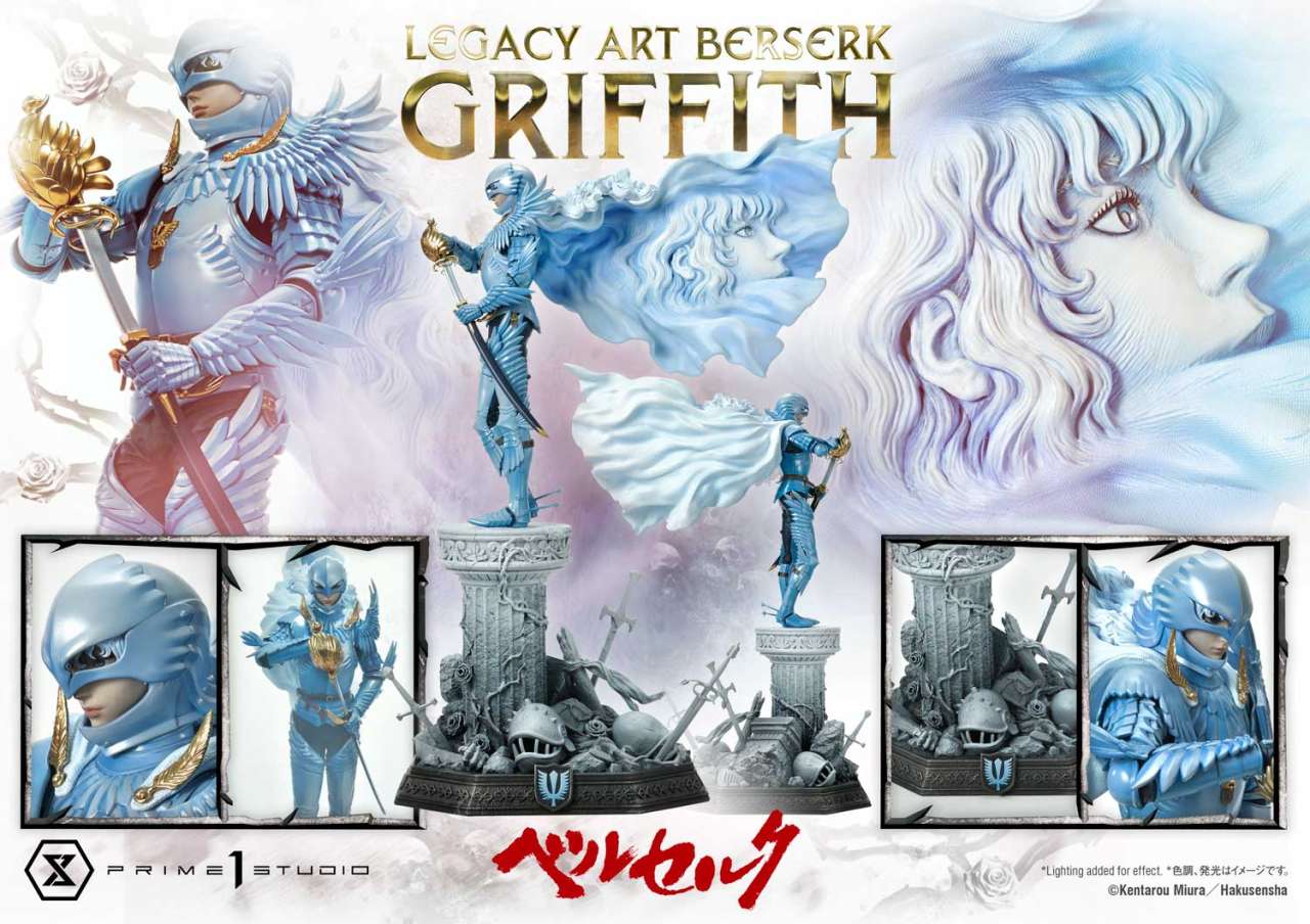 PRIME 1 - BERSERK GRIFFITH LEGACY ART BONUS VER. STATUA H: 56cm W: 40cm D: 21cm