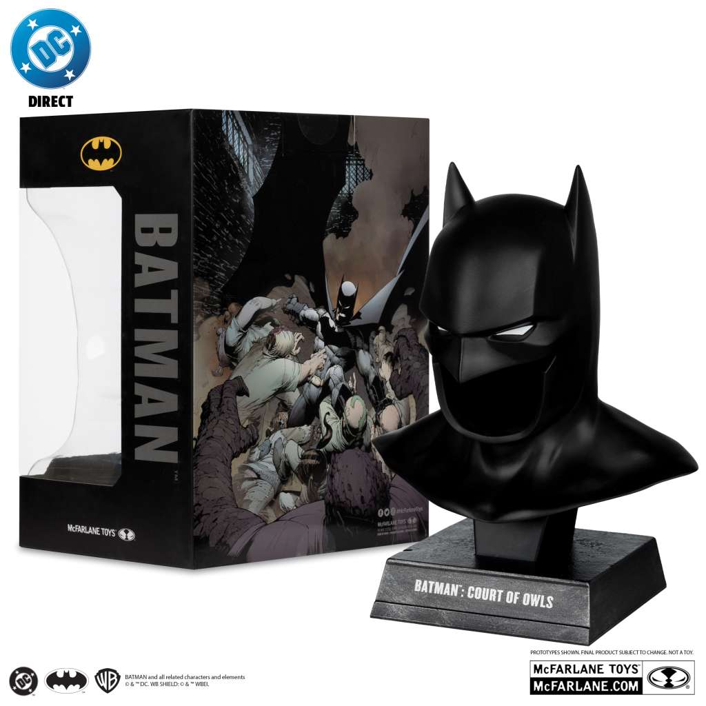 DC BATMAN 1:3 COWL REPLICA COURT OF OWLS