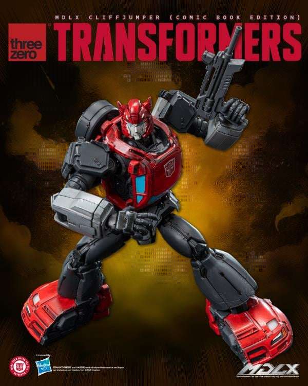TRANSFORMERS MDLX CLIFFJUMPER COMIC AF