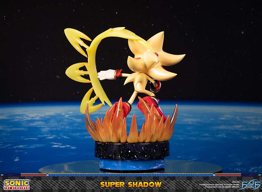 SONIC SUPER SHADOW STATUE