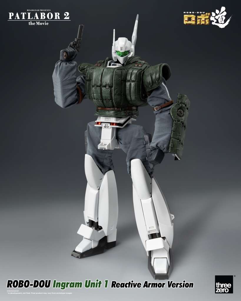 PATLABOR 2 MOVIE ROBODOU INGRAM U1 ARM V ACTION FIGURA THREEA TOYS/THREEZERO