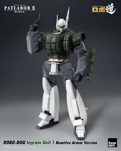 PATLABOR 2 MOVIE ROBODOU INGRAM U1 ARM V ACTION FIGURA THREEA TOYS/THREEZERO