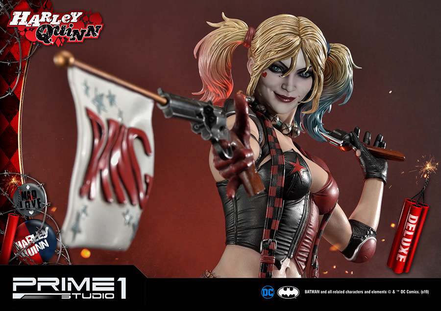 HARLEY QUINN DC COMICS STATUE EX SET (3)
